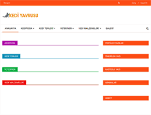 Tablet Screenshot of kediyavrusu.com